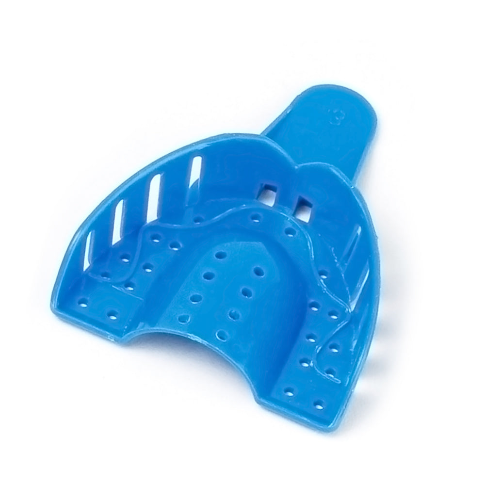 dental Impression tablett Upper Medium Plastic Blue
