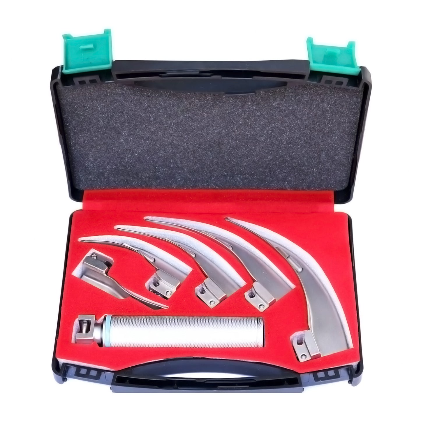 Macintosh Fiber Optic Laryngoscope set