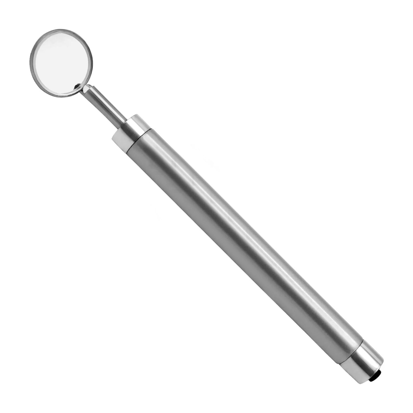 dental spiegel with LED Light - Silver Handle