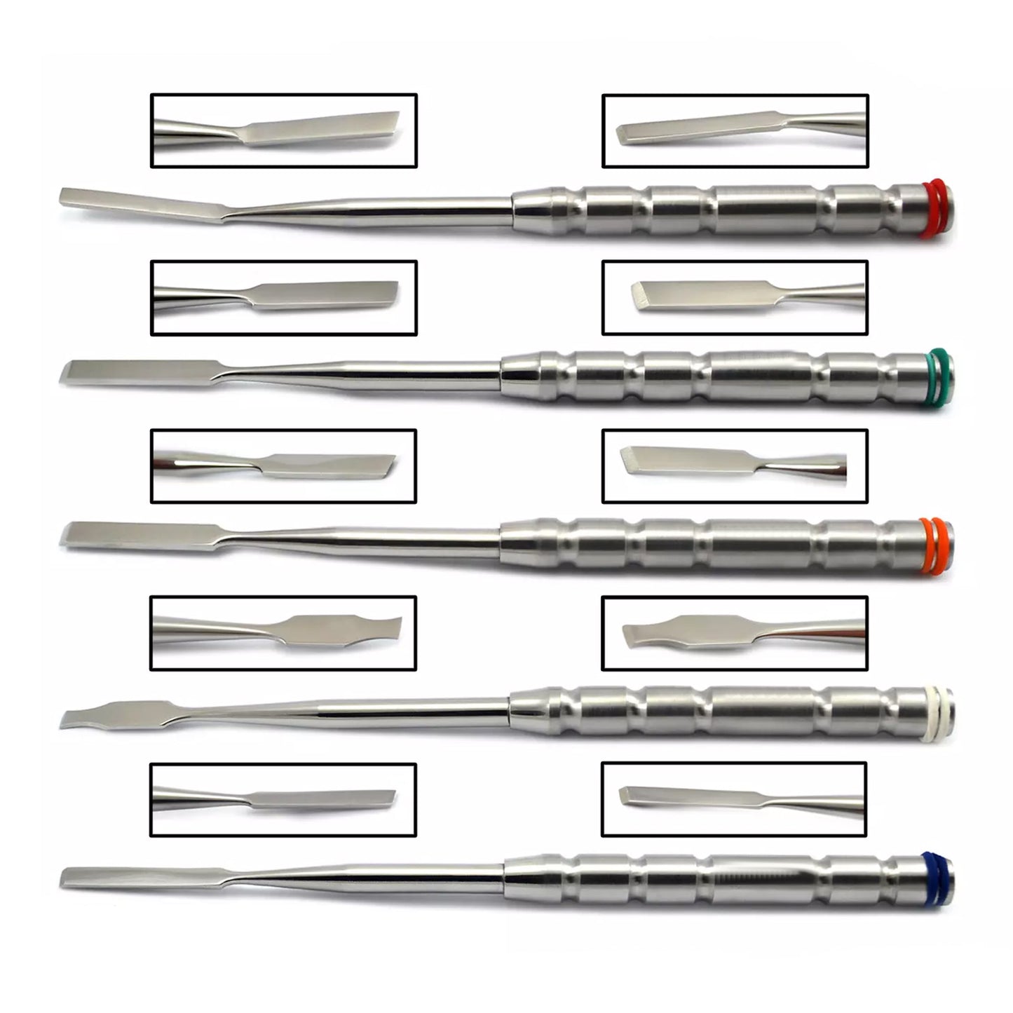 dental Osteotome knochen Chisels set of 5