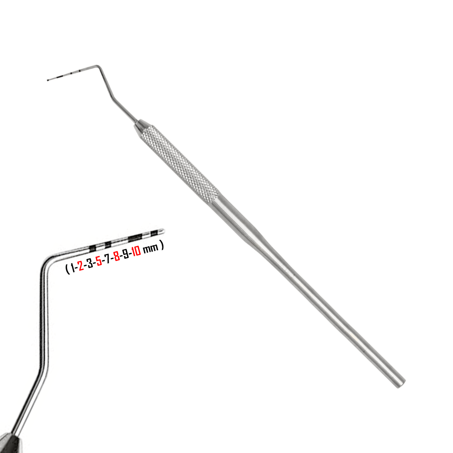 Periodontal sonde 10 Marking Color Coded