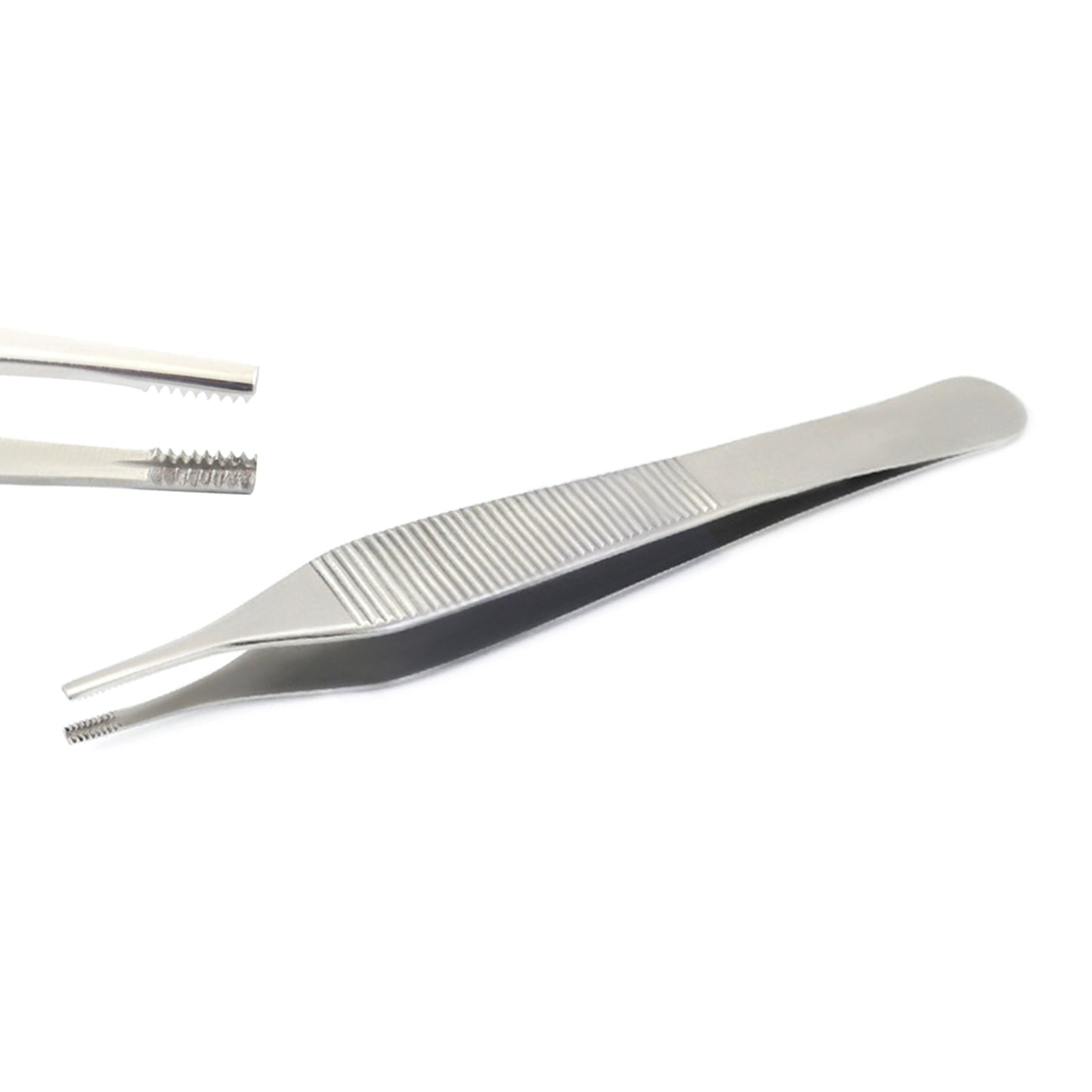 dental Adson Brown Tweezer 12cm Serrated chirurgisch Dressing zange