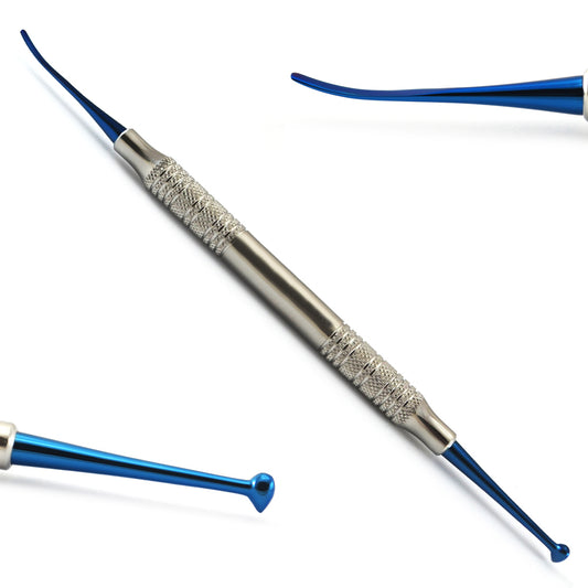 dental Beavertail Burnisher komposit füllung instrumente Blue Tips