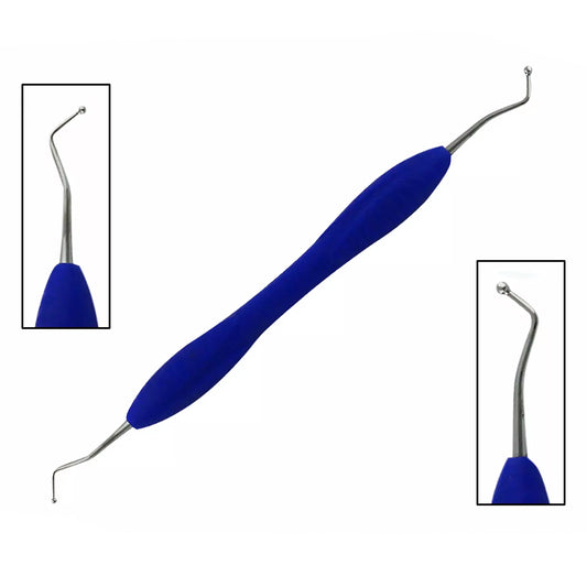 dental Ball Burnisher komposit füllung instrument Silicone Handle