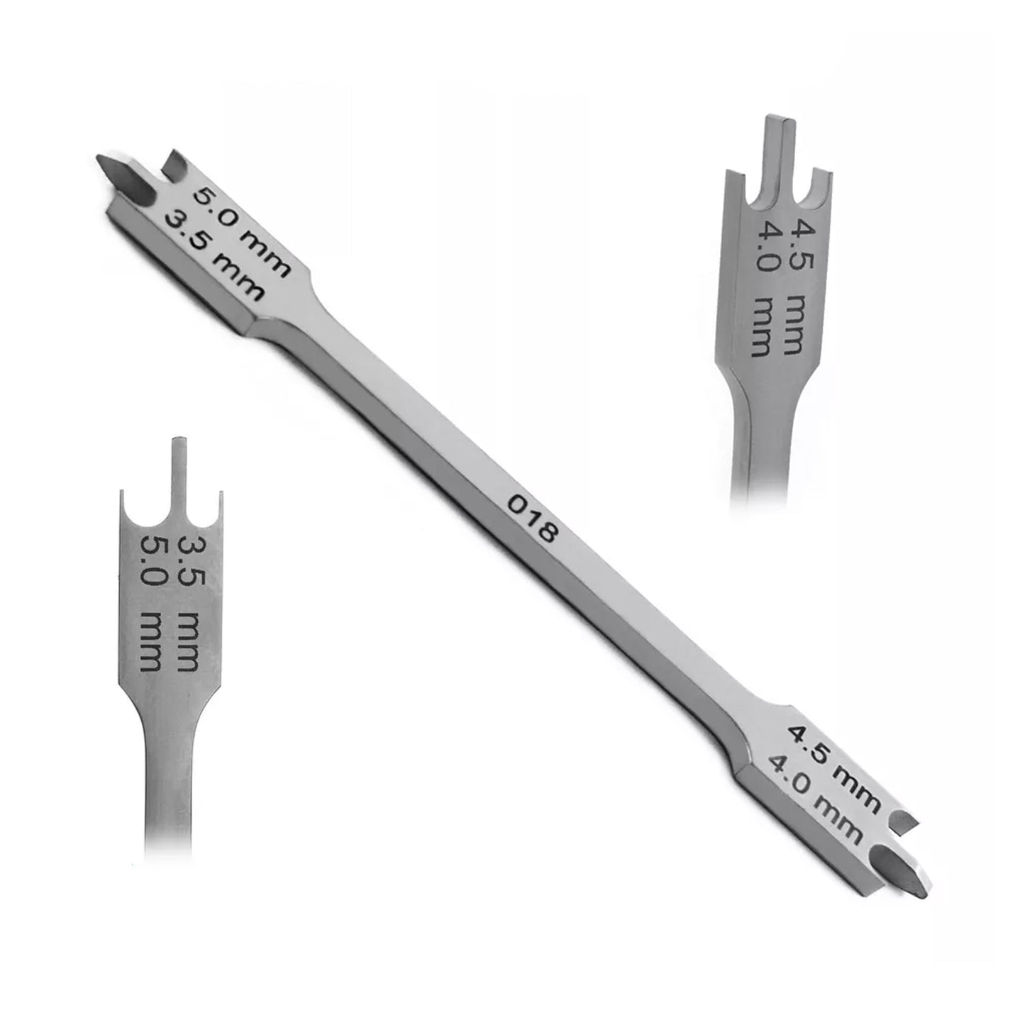 dental Bracket Height Gauge Silver orthodontisch Measuring