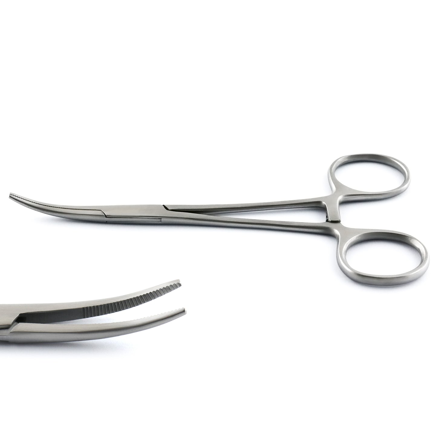Hemostatic Kelly zange Curved 14cm
