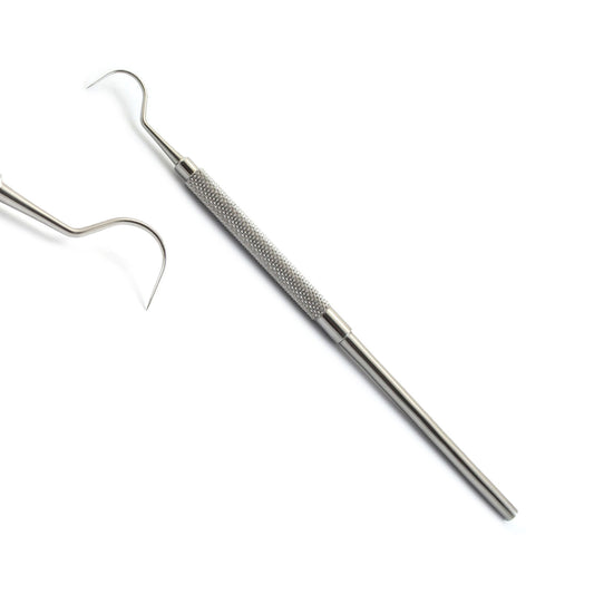 dental Explorer 23 sonde Shepherds Hook Diagnostic Single End