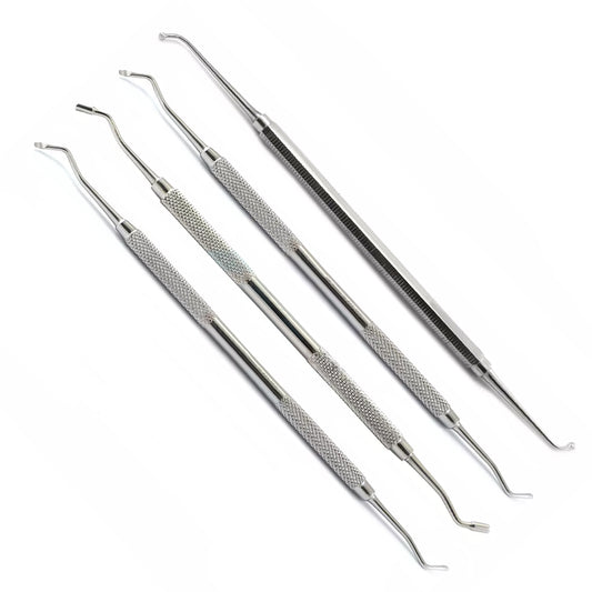 4Pcs set dental Restorative instrumente set