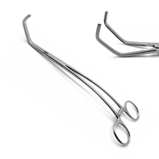 chirurgisch Satinsky DeBakey Atraumatic Tangential Clamp zange 9''