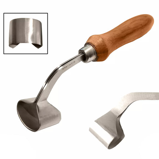 Swiss Hoof Knife Wood Handle