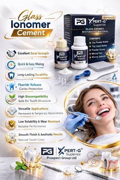 Xpert-G Superior Restauration Permanent Tooth Füllung Dental Cement Repair Set